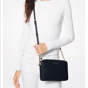 Michael Kors Jet Set Large Saffiano Crossbody